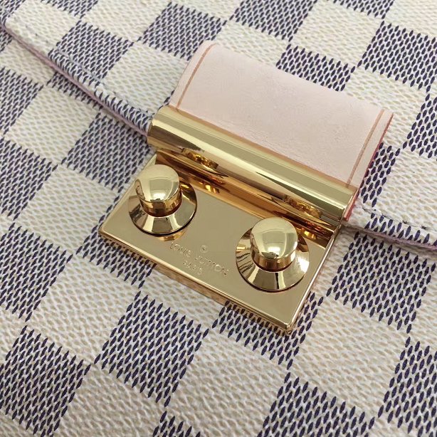 2017 Louis Vuitton 1:1 Damier Azur Canvas Croisette N41581 bag