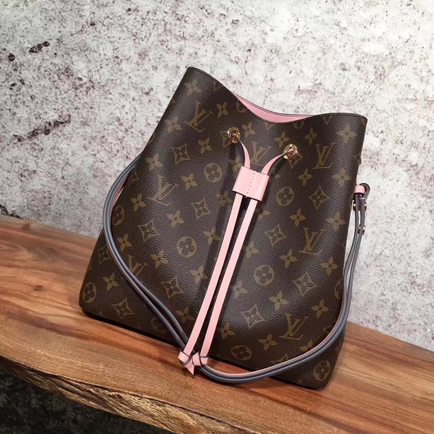 Louis vuitton original  bag monogram neonoe M44022 pink