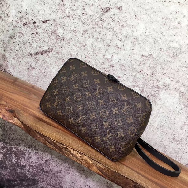 2018 louis vuitton original monogram canvas bag neonoe M44020 black