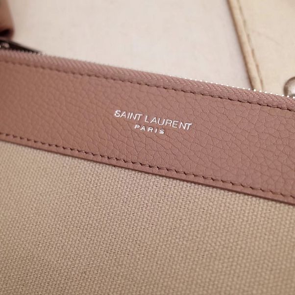 YSL original soft calfskin small sac de jour bag 466283 nude