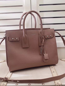 YSL original soft calfskin large sac de jour bag 464960 nude