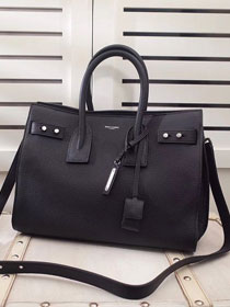 YSL original soft calfskin large sac de jour bag 464960 black