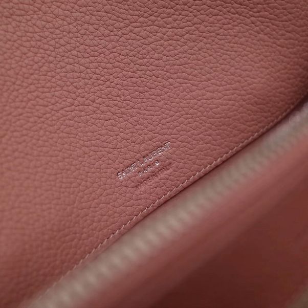 YSL original soft calfskin large sac de jour bag 464960 pink