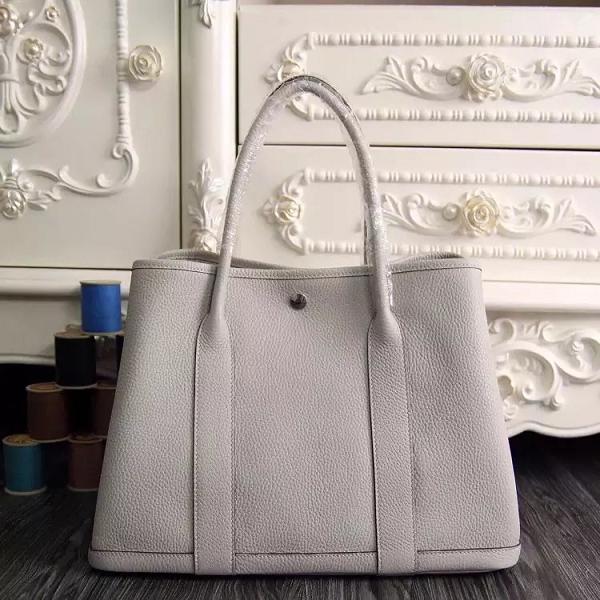 Hermes original calfskin garden party 30 bag G0030 beige