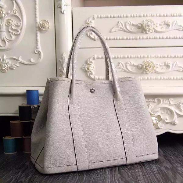 Hermes original calfskin garden party 30 bag G0030 beige