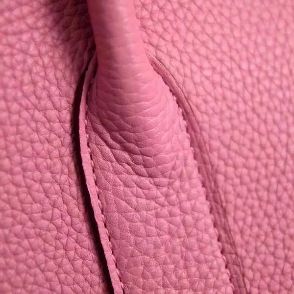 Hermes original calfskin garden party 36 bag G0360 pink
