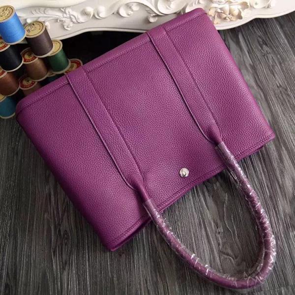 Hermes original calfskin garden party 36 bag G0360 purple