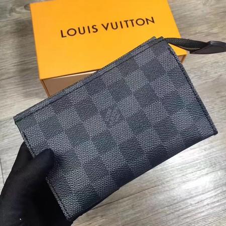 Louis Vuitton damier ebene toiletry pouch 15 M47546 black