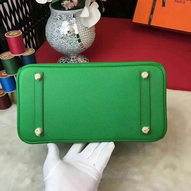 Hermes original epsom leather birkin 30 bag H30 green