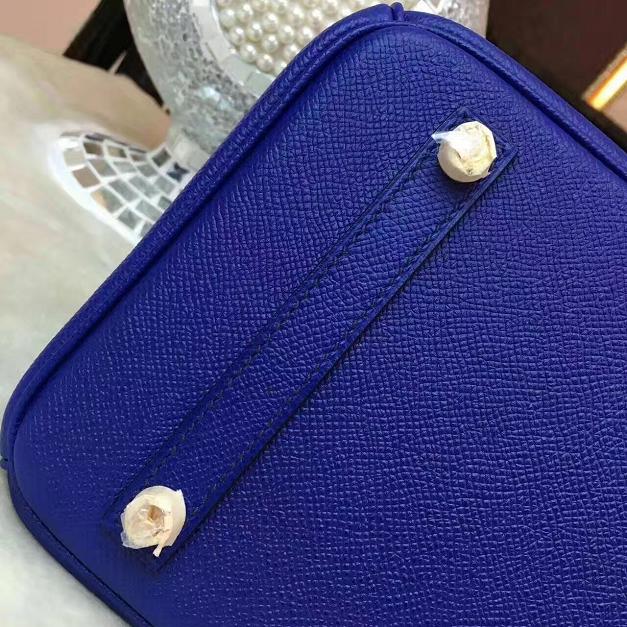 Hermes original epsom leather birkin 30 bag H30 royal blue