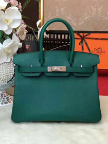 Hermes original epsom leather birkin 35 bag H35-3 green