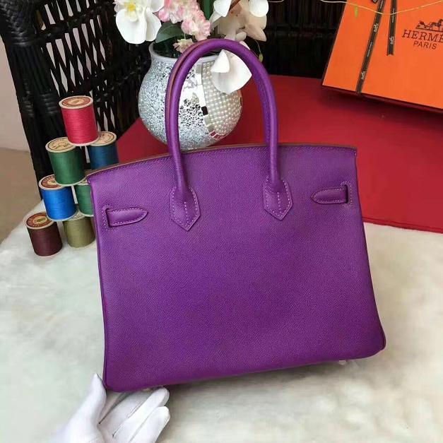 Hermes original epsom leather birkin 35 bag H35-3 anemone