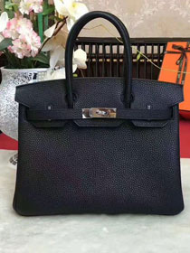 Hermes original togo leather birkin 35 bag H35-1 black