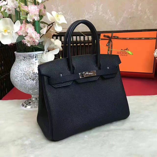 Hermes original togo leather birkin 35 bag H35-1 black