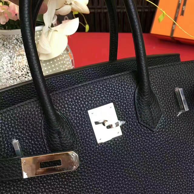 Hermes original togo leather birkin 35 bag H35-1 black