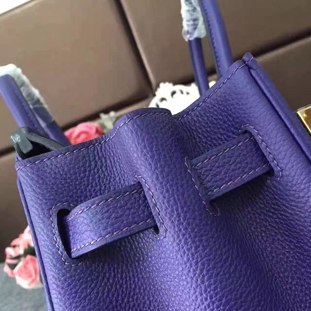 Hermes original togo leather birkin 35 bag H35-1 purple