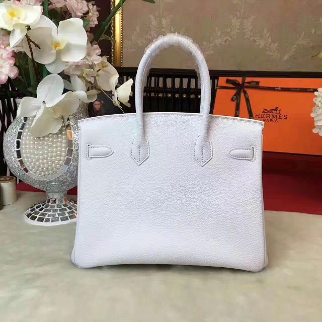 Hermes original togo leather birkin 35 bag H35-1 white