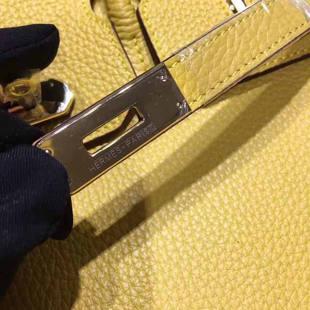 Hermes top togo leather birkin 35 bag H35-2 yellow