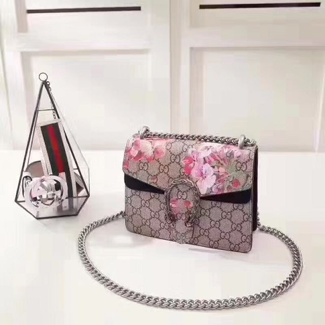 2017 GG dionysus blooms mini bag 421970 black