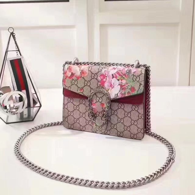 2017 GG dionysus blooms mini bag 421970 bordeaux