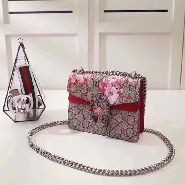 2017 GG dionysus blooms mini bag 421970 red