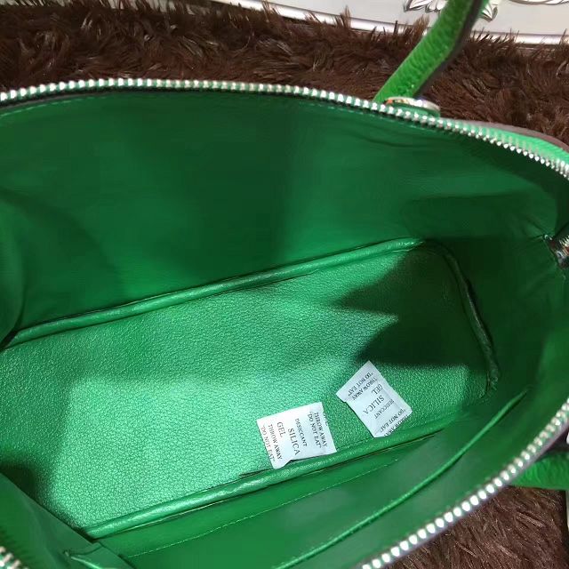 Hermes calfskin medium bolide 31 bag B31 green