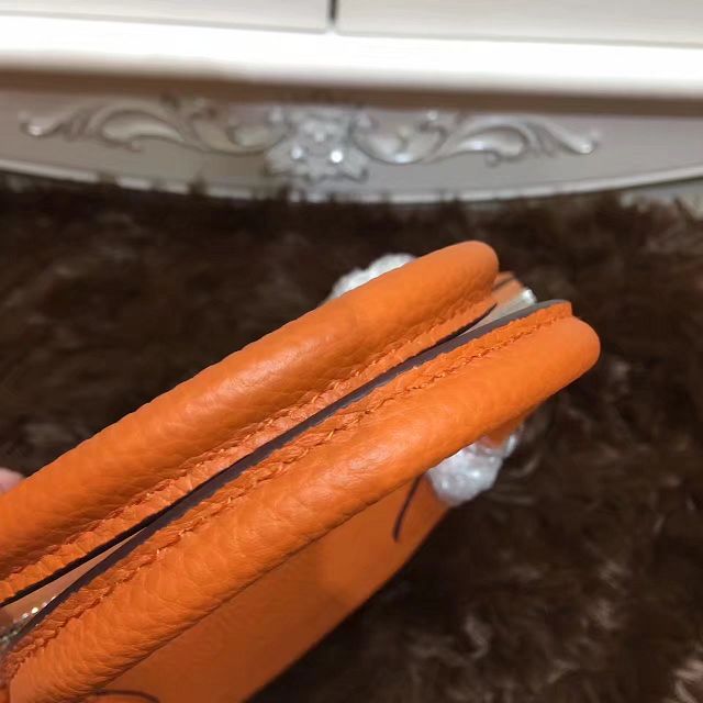 Hermes calfskin medium bolide 31 bag B31 orange