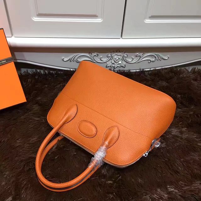 Hermes calfskin medium bolide 31 bag B31 orange