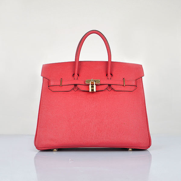 Hermes original epsom leather birkin 30 bag H30 red