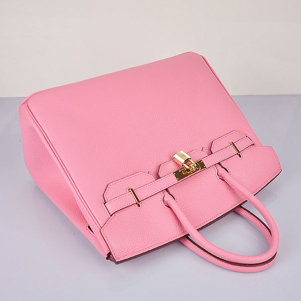 Hermes original togo leather birkin 35 bag H35-1 rose confetti