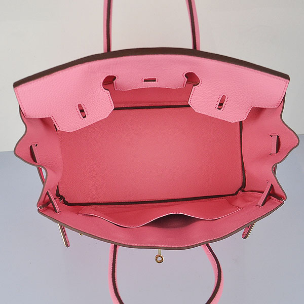 Hermes original togo leather birkin 35 bag H35-1 rose confetti