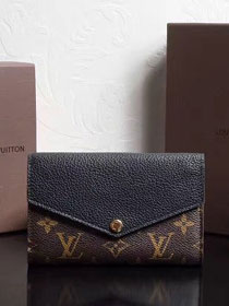 Louis Vuitton monogram canvas pallas wallet M60990 black