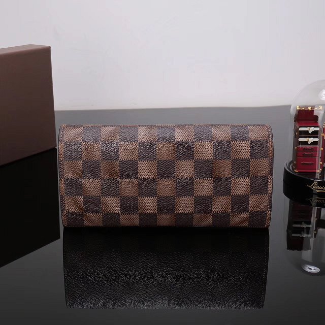 Louis vuitton damier ebene emilie wallet N63544