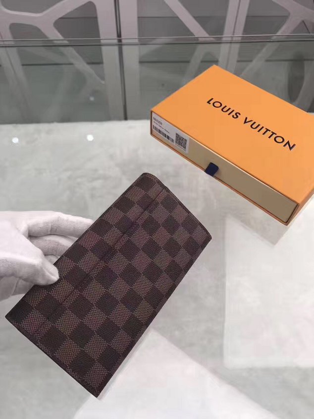 Louis vuitton damier ebene sarah wallet N63209