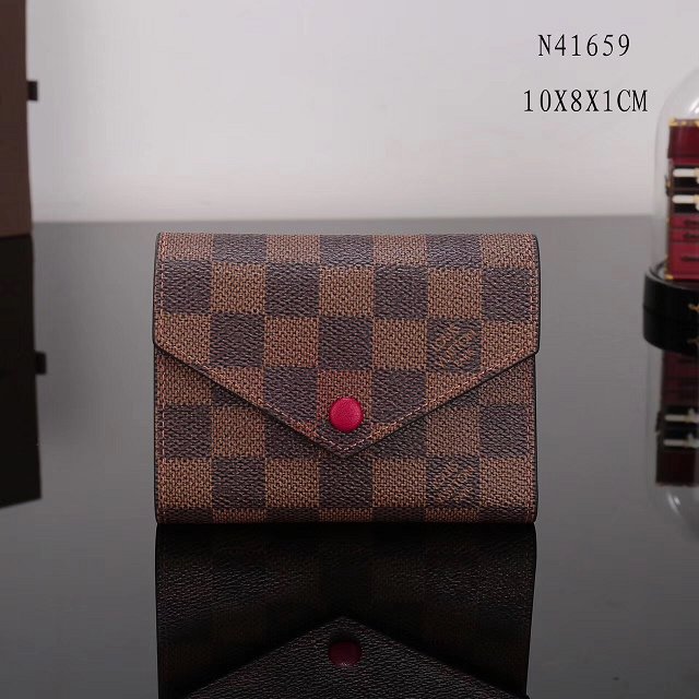 Louis vuitton damier ebene victorine wallet N41659