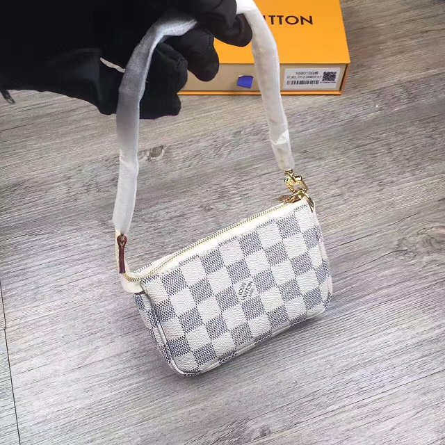 2017 louis vuitton origianl damier azur mini pochette accessoires N58010