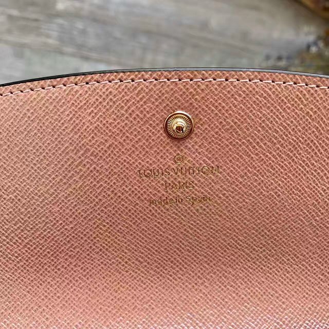 Louis Vuitton monogram canvas emilie wallet M61289 nude