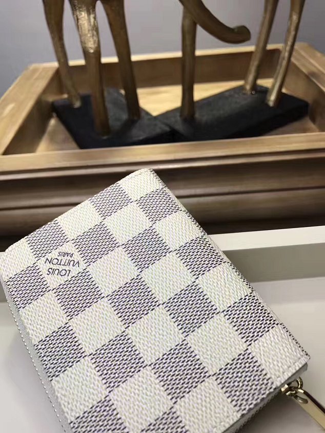 Louis vuitton damier azur zippy coin purse N63069