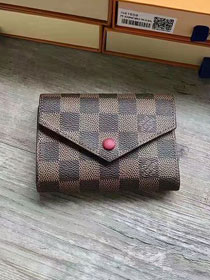 Louis vuitton damier ebene victorine wallet N41659 