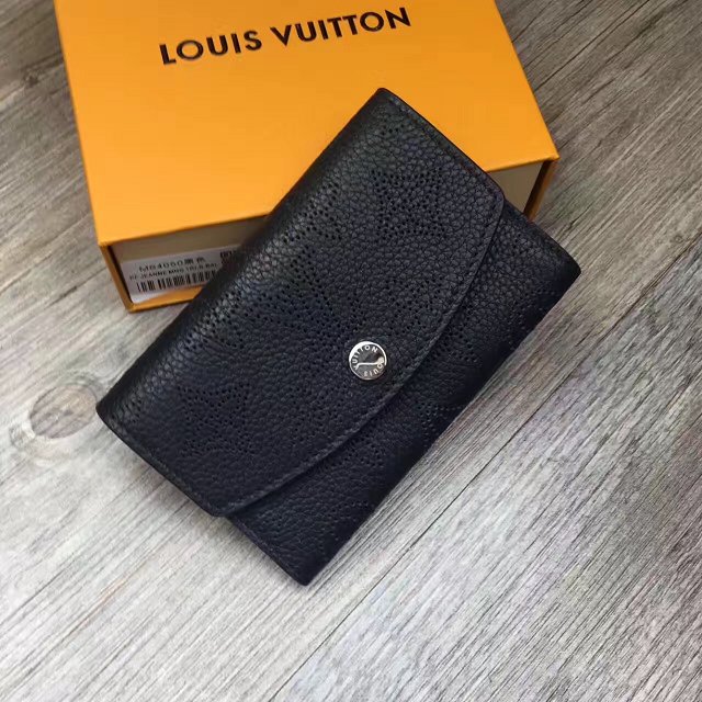 Louis vuitton mahina anae coin purse M64049 black