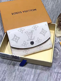 Louis vuitton mahina anae coin purse M64051 white 