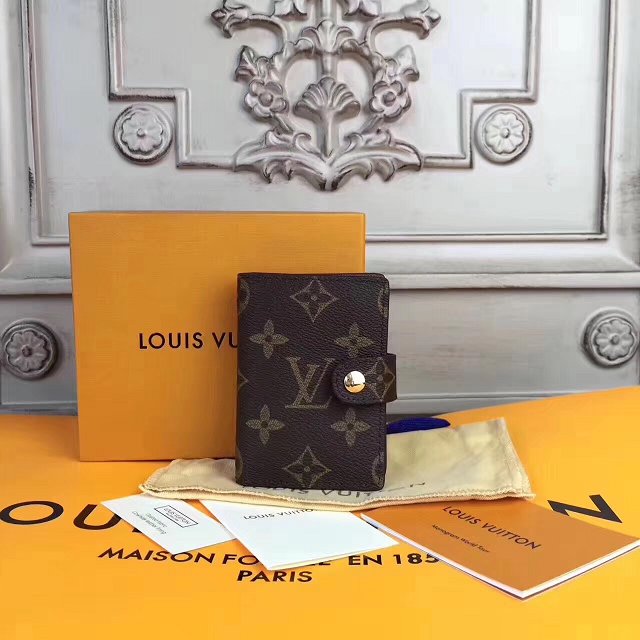 Louis vuitton monogram canvas business card holder M61722