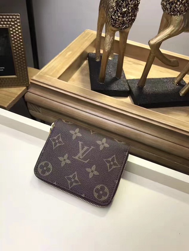 Louis vuitton monogram canvas zippy coin purse M60067