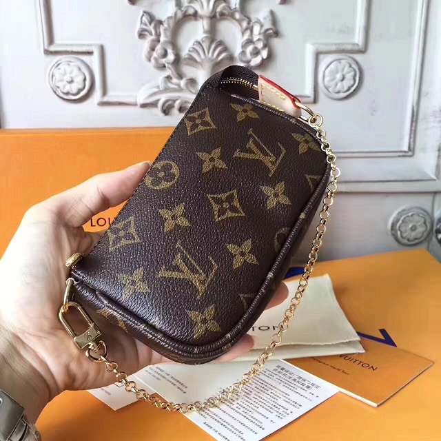 2017 louis vuitton origianl damier azur mini pochette accessoires M58009