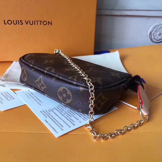 2017 louis vuitton origianl damier azur mini pochette accessoires M58009