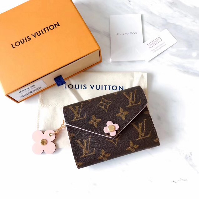 Louis vuitton monogram canvas coin purse M64203 pink