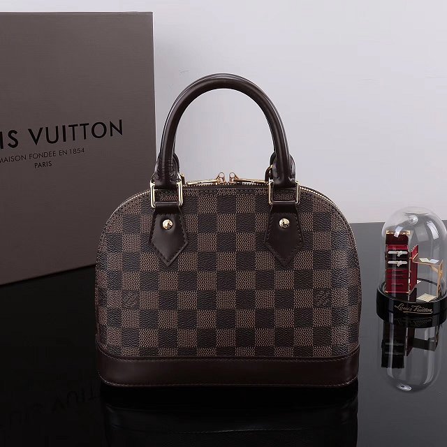 Louis vuitton original damier ebene alma bb N53151