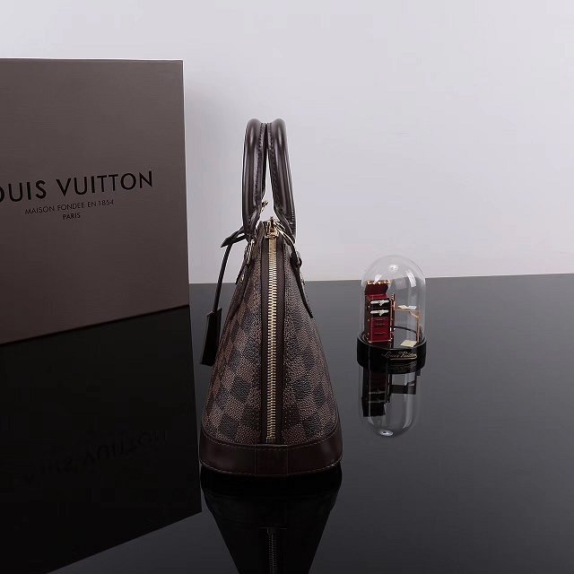 Louis vuitton original damier ebene alma bb N53151