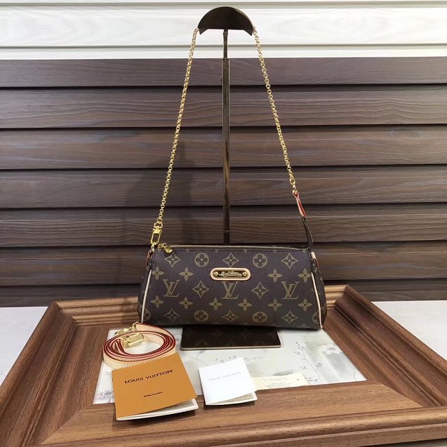 Louis vuitton monogram canvas eva clutch purse M95567