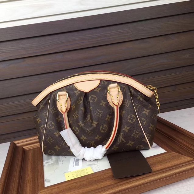 Louis vuitton original monogram canvas tivoli bowling mm M40143 